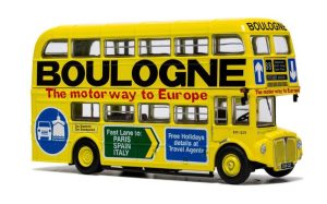 Main image for the Corgi OM46315B AEC Type RM - London Transport - 359 CLT - Route 88 Mitcham Cricketers - 'Boulogne, The motorway to Europe' shown on a white background