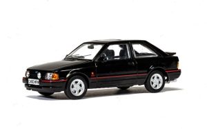 Main image for the Corgi VA14307B Ford Escort MK4 XR3i, Black shown on a white background
