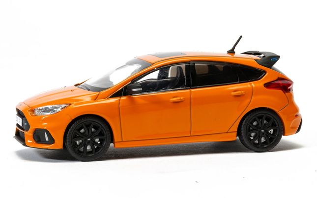 va15306_4.jpg Main image for the Corgi VA15306 Ford Focus Mk3 RS Heritage Edition, Deep Orange shown on a white background