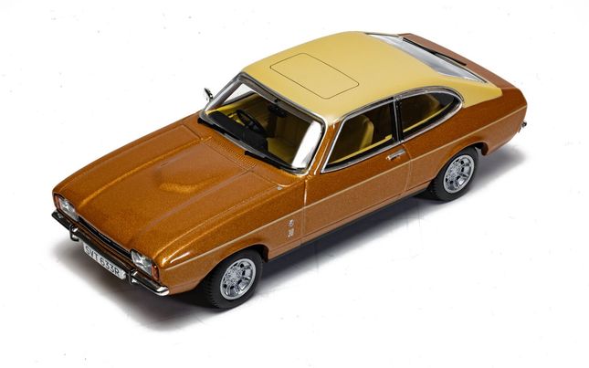 va15406_4.jpg Main image for the Corgi VA15406 Ford Capri MK2 3.0 Ghia - Saturn Gold shown on a white background