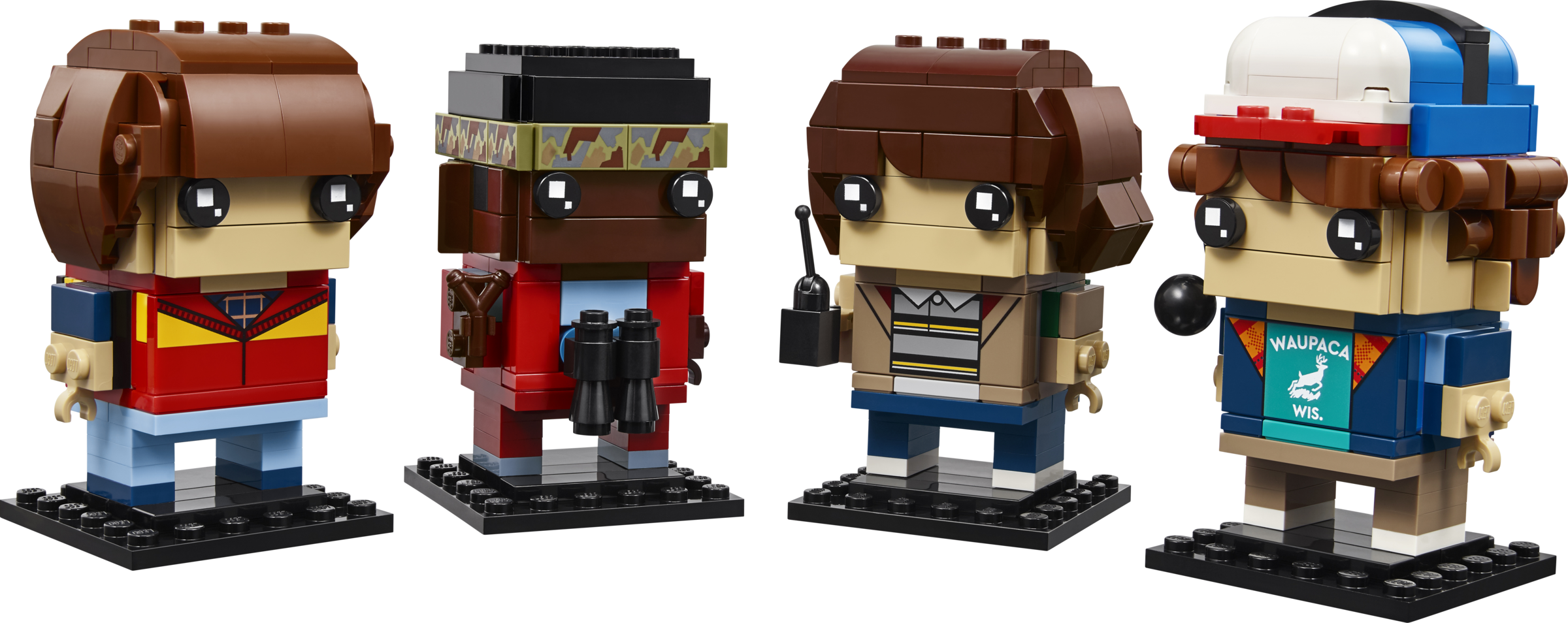 Main image for the model LEGO 40801- Stranger Things Mike, Dustin, Lucas and Will Figures
