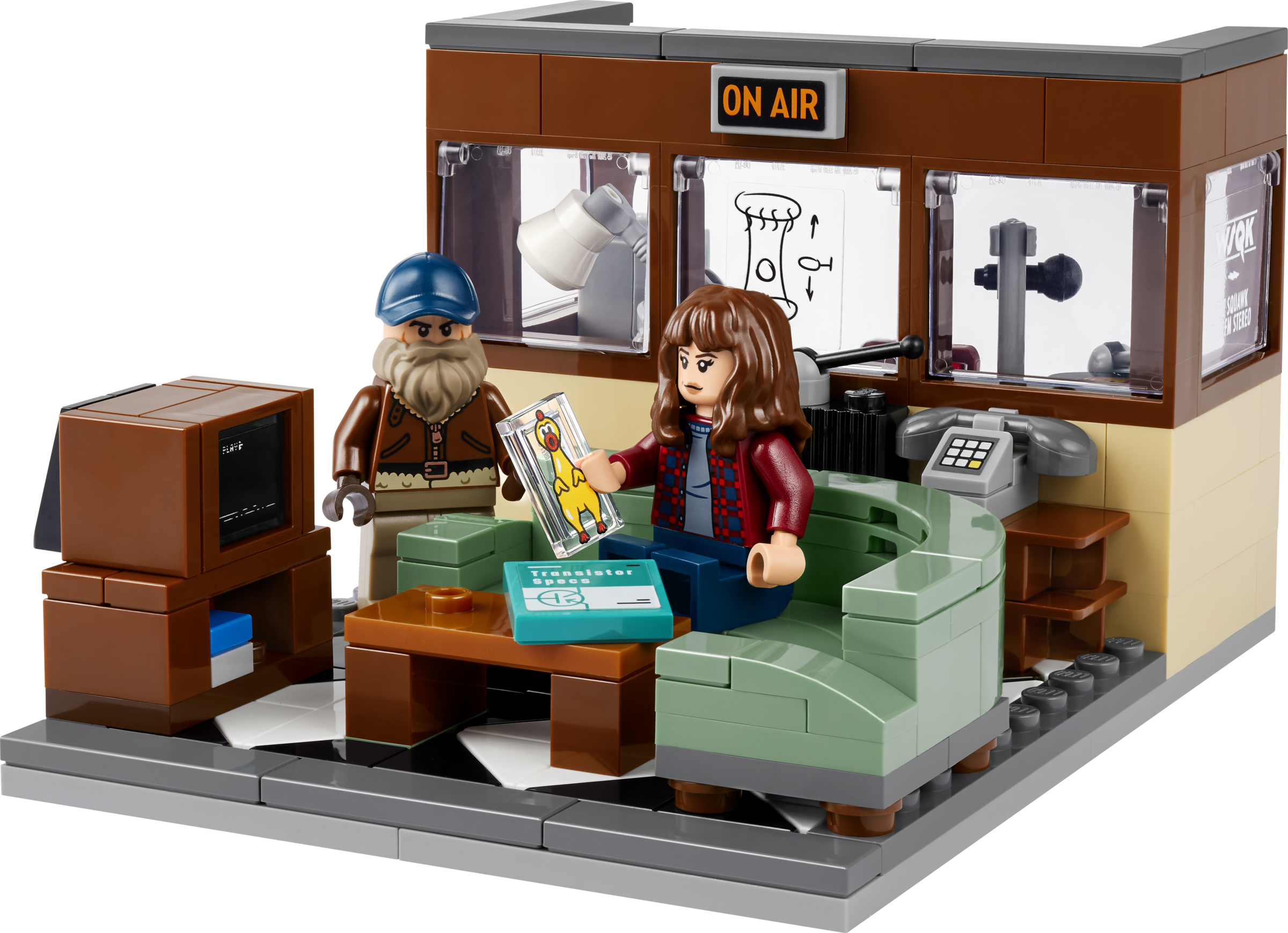 Main image for the model LEGO 40891- Stranger Things Stranger Things: WSQK Radio Station