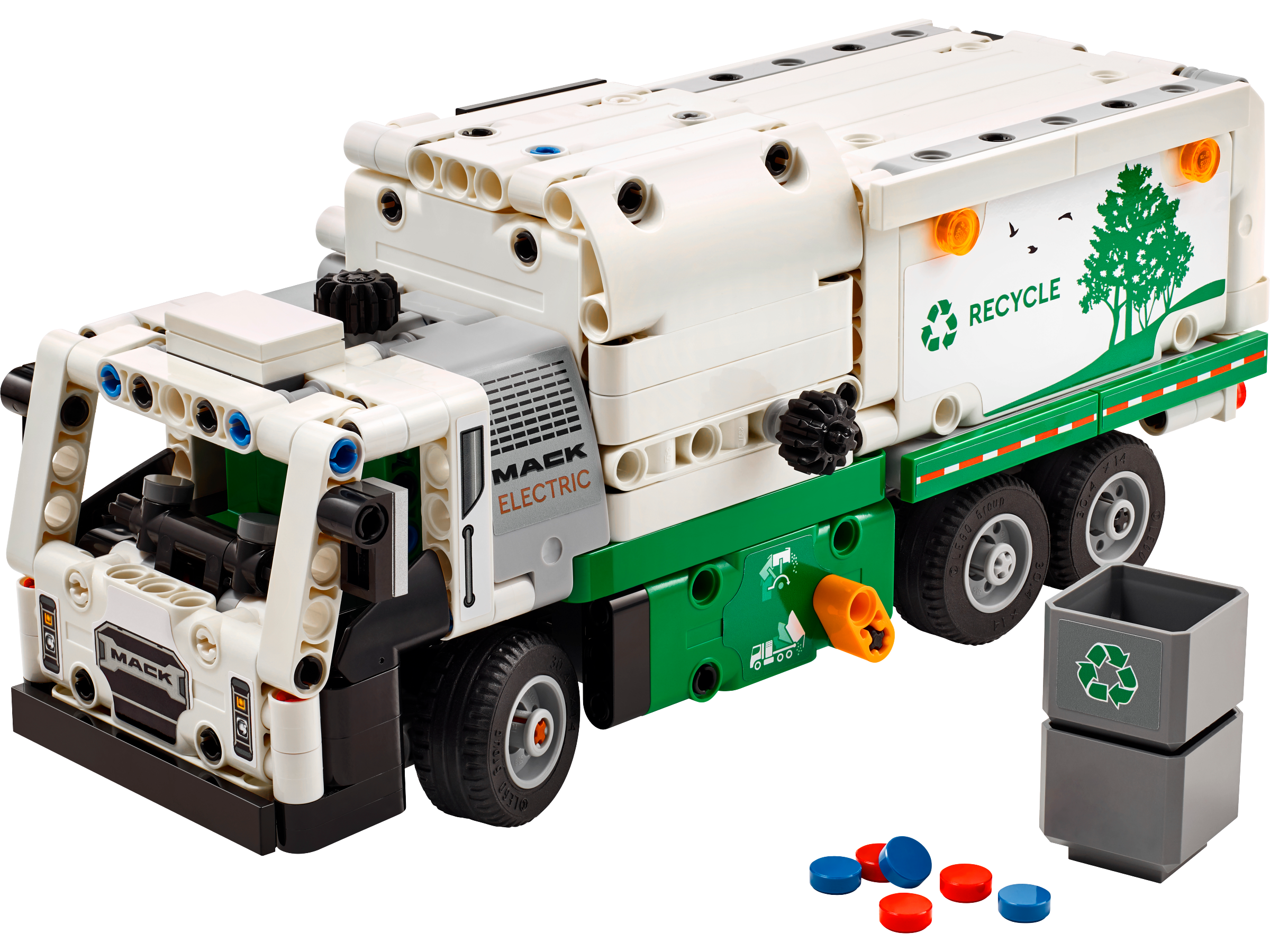 Main image for the model LEGO 42167- Technic Mack® LR Electric Garbage Truck
