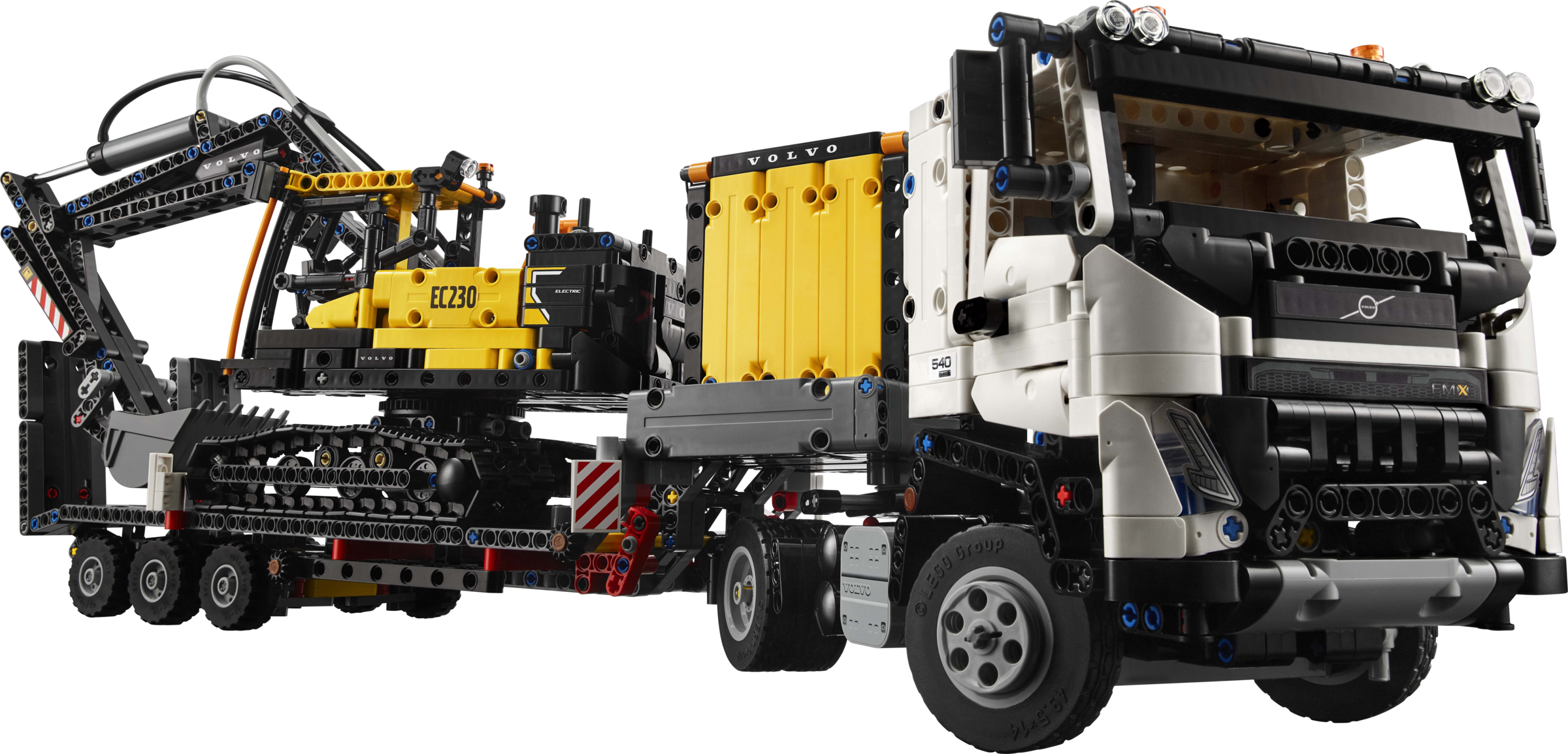 Main image for the model LEGO 42175- Technic Volvo FMX Truck & EC230 Electric Excavator