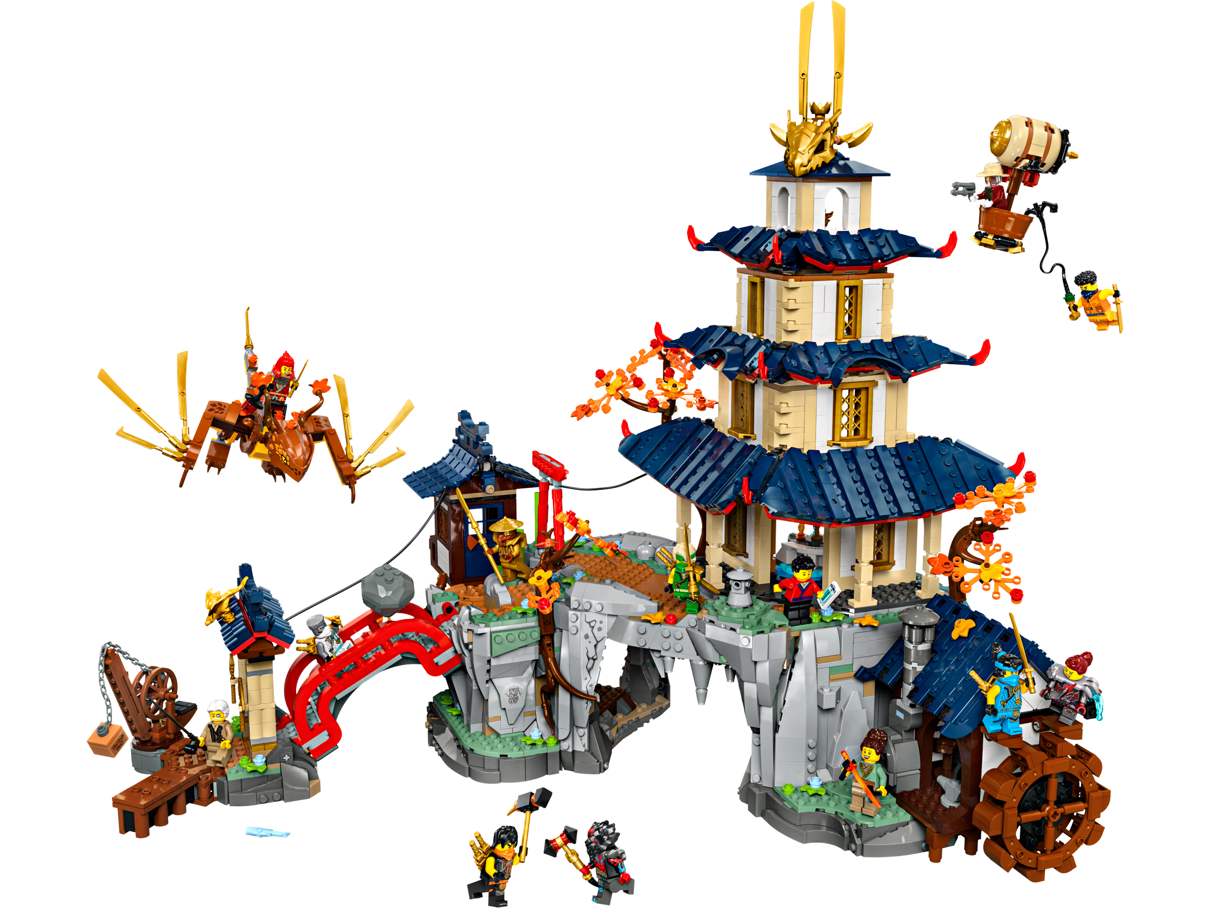Main image for the model LEGO 71814- NINJAGO Tournament Temple City