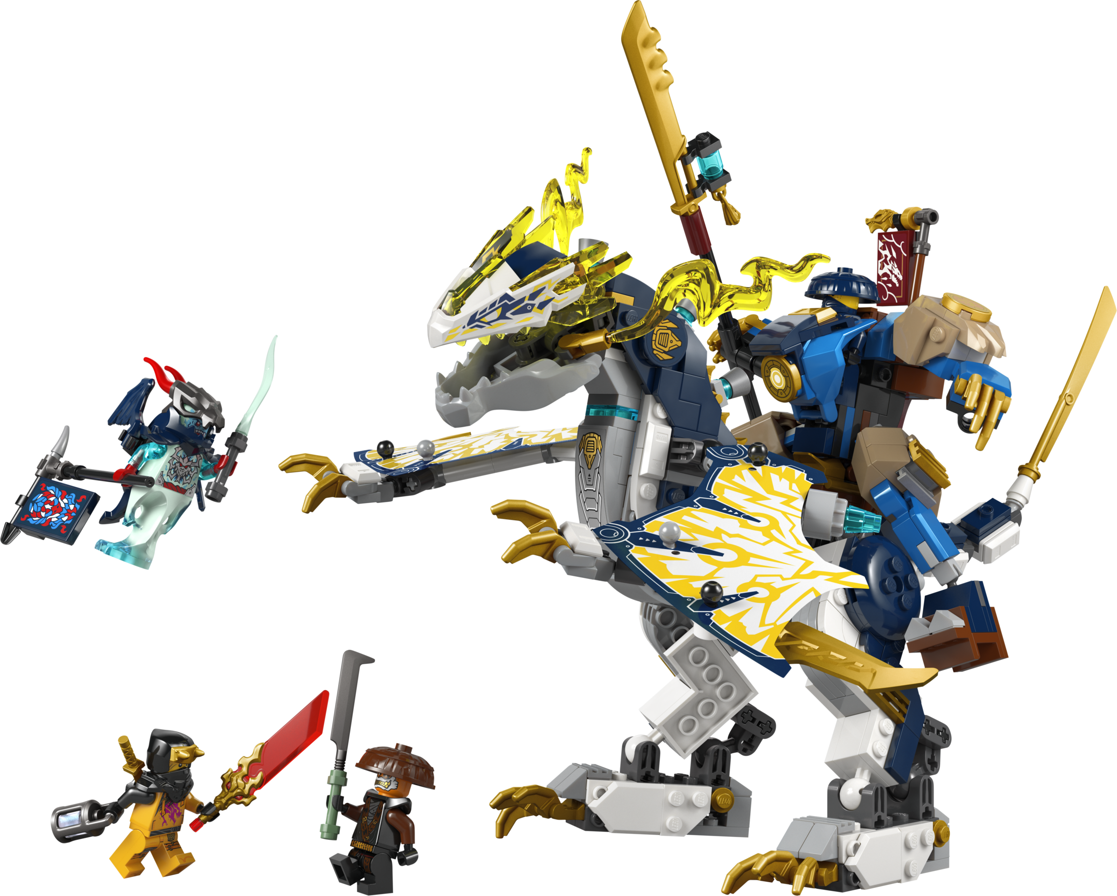 Main image for the model LEGO 71843- NINJAGO Rogue's Mech Dragon Rider