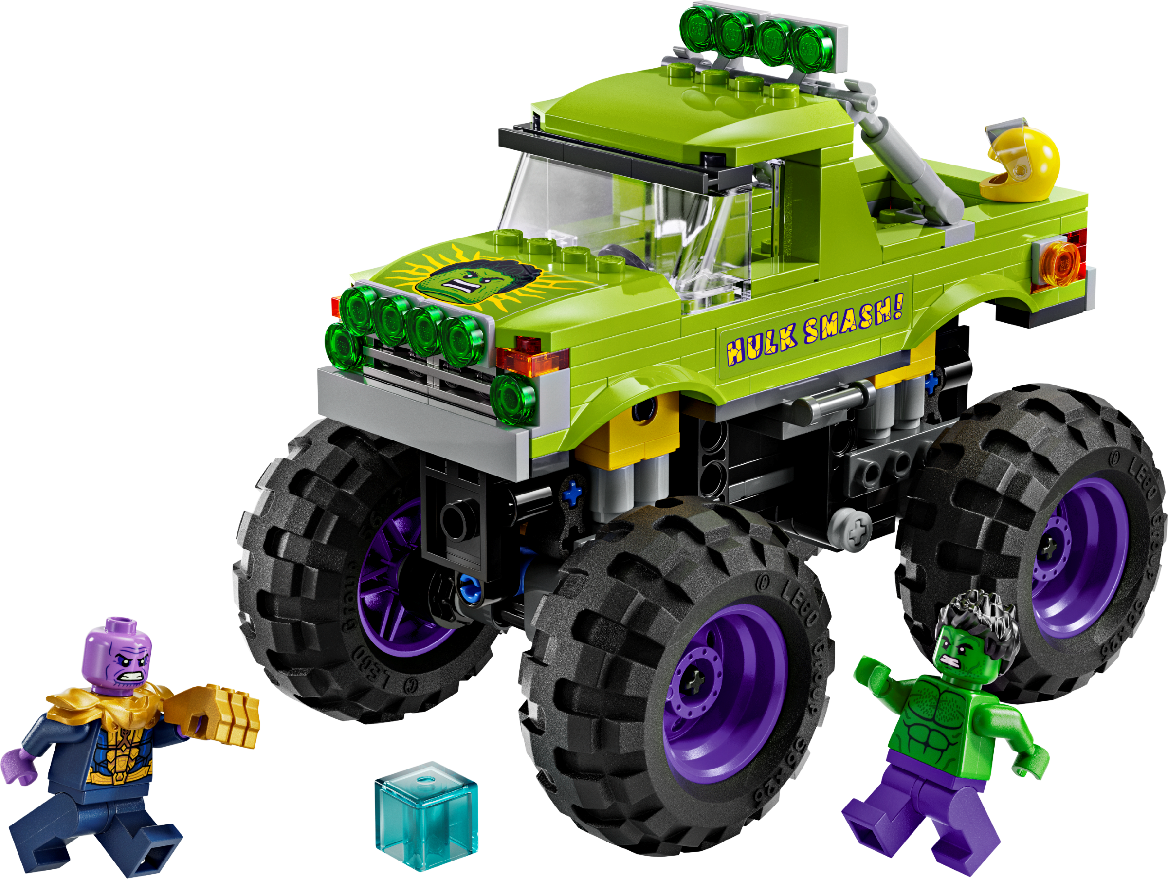 Main image for the model LEGO 76312- Marvel The Hulk Truck vs. Thanos